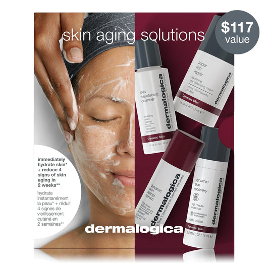 Skin aging solutions kit