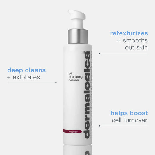 Nettoyant resurfaçant la peau